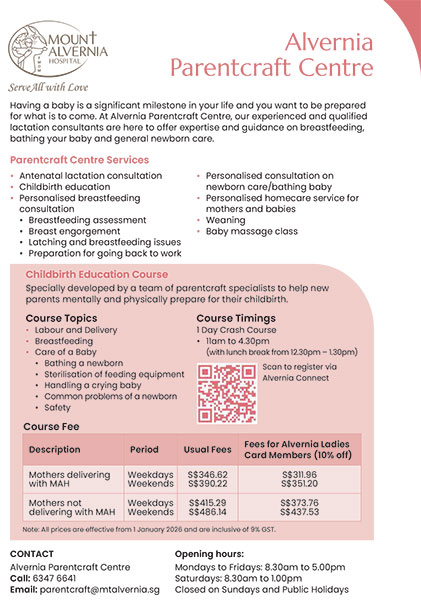 Alvernia Parentcraft Centre