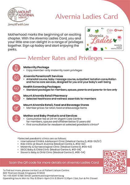 Alvernia Ladies Card