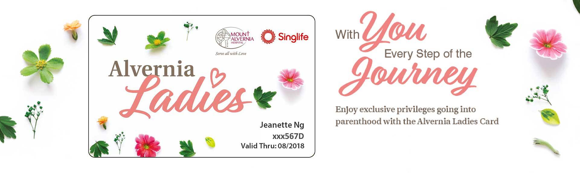 Alvernia Ladies Card